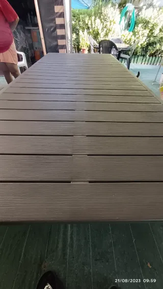 Mesa De Jardín Exterior