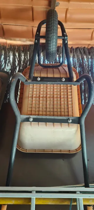 3Palas 1 rastrillo 1 carretilla para jardín