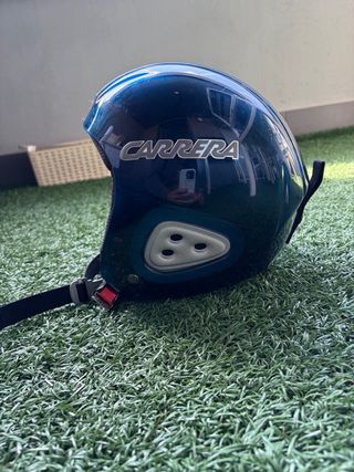 Casco de esquí Carrera azul