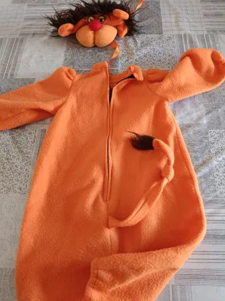 Disfraz León Bebé Naranja