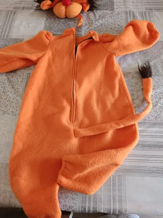 Disfraz León Bebé Naranja