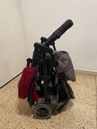 Carro bebé Baby Monsters Rojo/Gris