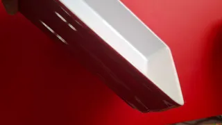 Pirofila Tognana Rettangolare Rossa