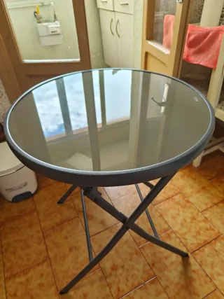 Mesa plegable interior y jardin/terraza