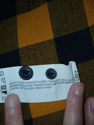 Camisa cuadros Pull&Bear