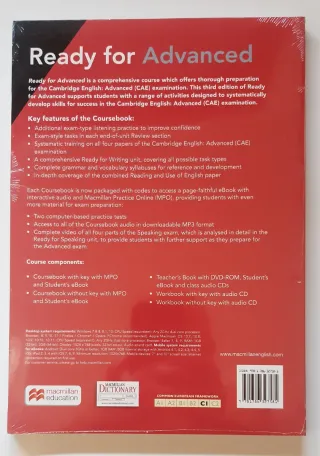 Inglés C1 READY FOR CAE with Workbook +Key