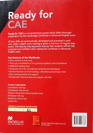 Inglés C1 READY FOR CAE with Workbook +Key