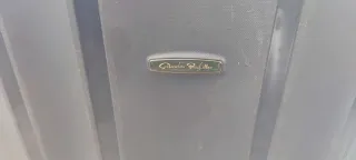 Maleta de viaje azul