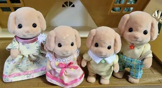 Familia Caniche Sylvanian Families