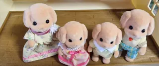 Familia Caniche Sylvanian Families