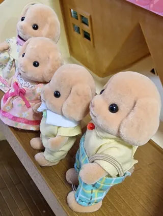 Familia Caniche Sylvanian Families