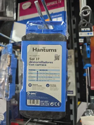 Set 37 Destornilladores Hantums Carraca