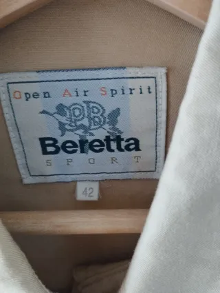 Chaqueta sahariana Beretta Beige