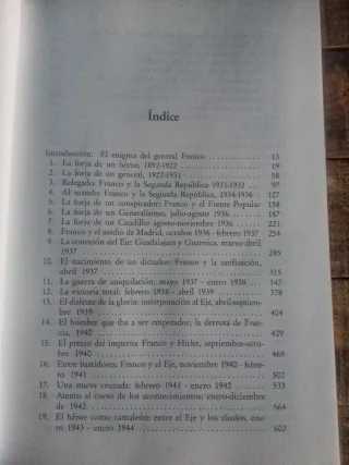 Franco Paul Preston - Tapa Dura ¡FIRMADO AUTOR!