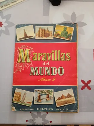 Álbum Maravillas del Mundo Álbum II Serie III