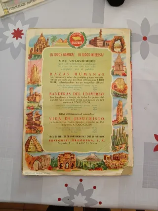 Álbum Maravillas del Mundo Álbum II Serie III