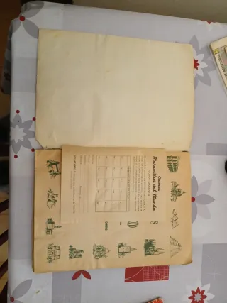 Álbum Maravillas del Mundo Álbum II Serie III