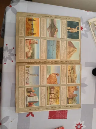 Álbum Maravillas del Mundo Álbum II Serie III