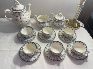 La Cartuja Juego Cafe Flor de Lis