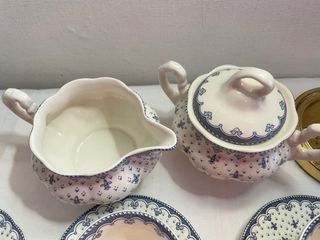 La Cartuja Juego Cafe Flor de Lis