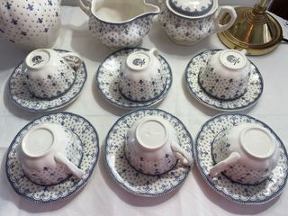 La Cartuja Juego Cafe Flor de Lis