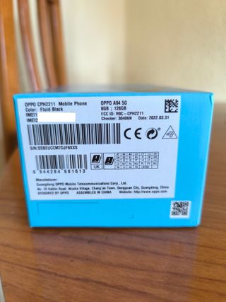Oppo A94 5G Super Amoled videos 4K, bandeja triple