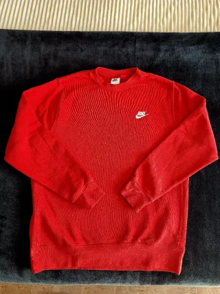 Sudadera Nike Roja Talla M