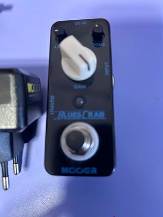 Pedal Mooer Overdrive + Transformador