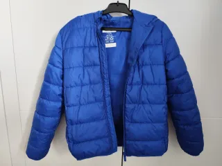Cazadora Ligera y Acolchada Azul T.8