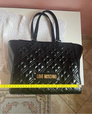 Borsa Love Moschino Nera Trapuntata