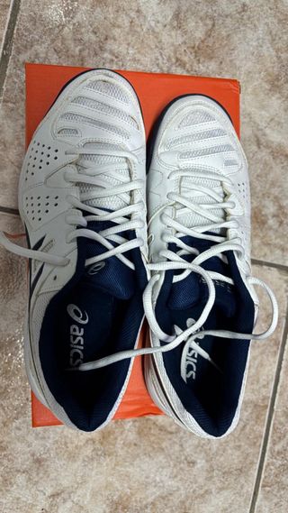 Zapatillas Tenis Asics Gel Dedicate Blancas