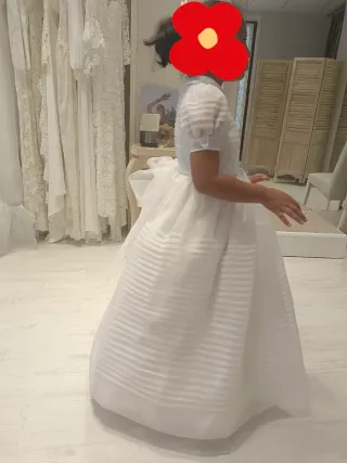 Vestido Comunión Regina Mundi Blanco