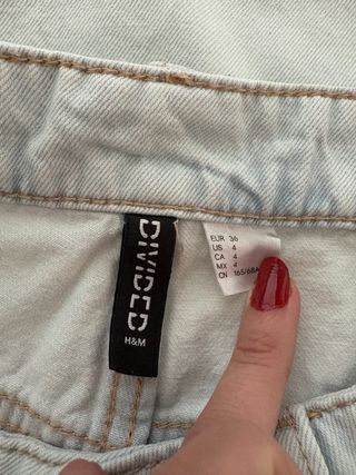 Pantalón vaquero wide leg