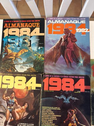 Lote 10 Revistas 1984 - Joyas del Comic Toutain e.