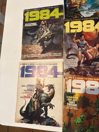 Lote 10 Revistas 1984 - Joyas del Comic Toutain e.