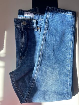 Pantalón Vaquero Zara Azul