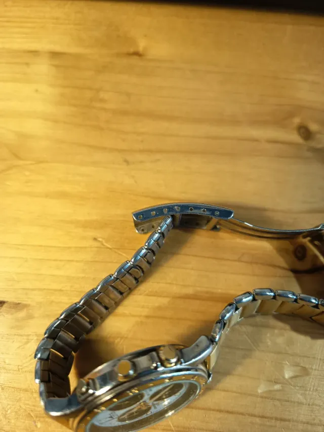 Reloj Lotus Cronógrafo Alarma Dorado/Plateado