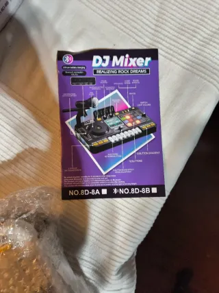 Consola DJ Infantil con Micrófono