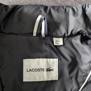 Chaqueta acolchada Lacoste negra hombre talla L