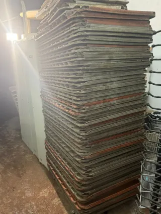 Bandejas de plástico para hornear