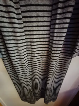 Cardigan Sandro Ferrone grigio e nero