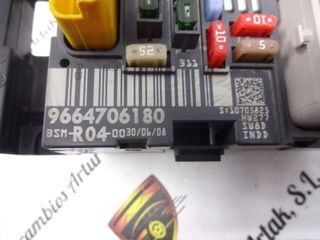 BSM Caja de fusibles Peugeot 607 9664706180 BSM-R04-00