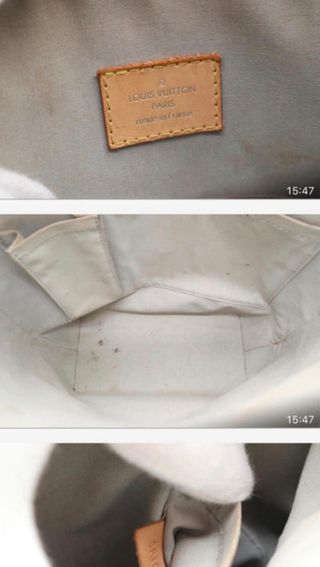 Bolso Louis Vuitton Lockit Mirror Edición Plata