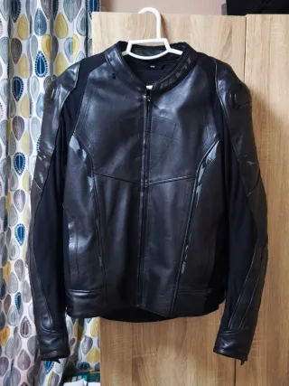 Chaqueta de moto de cuero REV'IT! Glide Talla 58