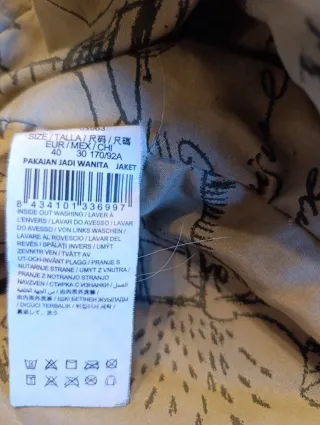 Parka Desigual con estampado