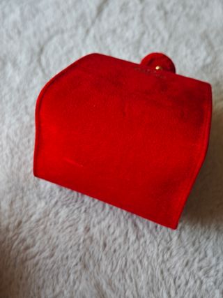 Astuccio rosso per orologio Omega
