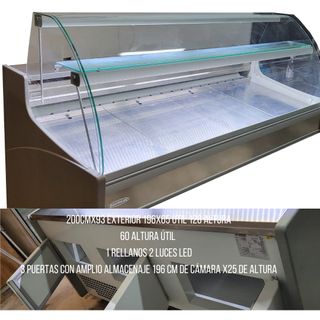 VITRINA EXPOSITORA REFRIGERADA PROFESIONAL