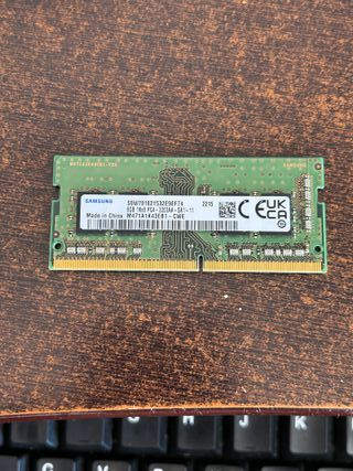8GB DDR4 3200MHz SODIMM Samsung RAM