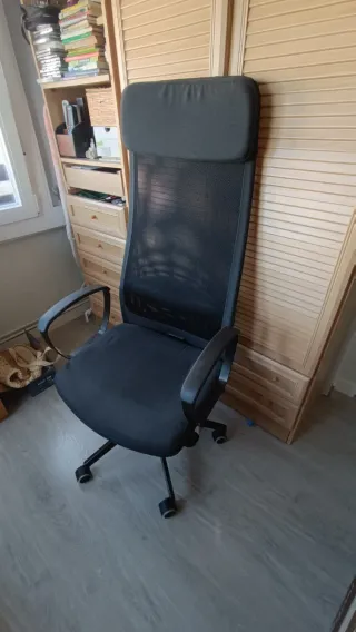 Silla Oficina Ikea Markus Negra