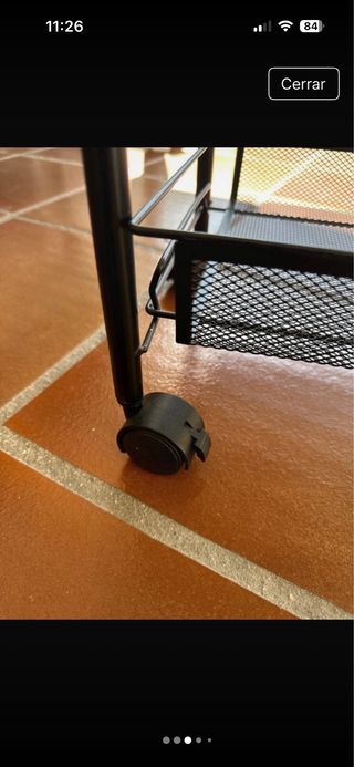 Carro auxiliar cocina 5 estantes